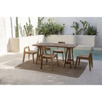 De Paxi Eetkamerstoel - Naturel - Buiten