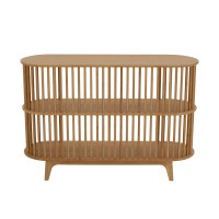 J-Line kast Live - bamboe - naturel