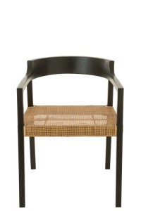 J-Line Chair Emma Teakhout Black/Brown