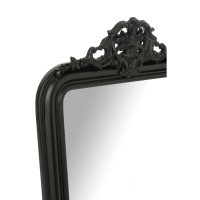 J-Line spiegel Ema - hout - zwart