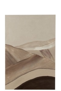 J-Line Painting Dune Acrylic Paint/Canvas Mix