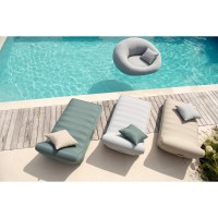 J-Line Matras Donut Polyethyleen Grijs