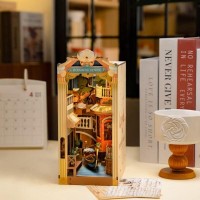 DIY Book Nook & Wonderland Boekensteun Romantic Venice, Robotime, TGB08, 17,8x10,8x24,4cm