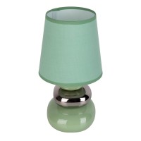 Keramik Tischleuchte "STONEY" mint - Klassik - Tischleuchte - - mint - E14 - keine Angabe