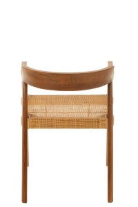 J-Line chair Emma - wood - brown