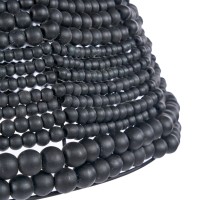 De Houten Kraal Koepel Hanger - Zwart