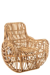 J-Line zetel Ana - rotan - naturel