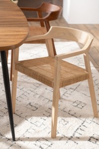 J-Line chair Square Open Sungkai - wood - natural