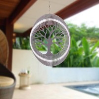Wind spinner, BlinQ Art, Tree of Life, Stainless Steel, 700511,