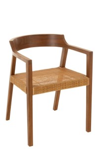 J-Line chair Emma - wood - brown