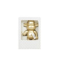 Ornament - Hang Loose Monkey Figurine 'The Legend' - Polyresin - Gold - 33x21x50cm