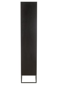 J-Line Rack Fashion Mango Wood/MDF Black