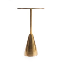 The Croco Side Table - Brass