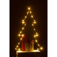 J-Line Kerstboom+Cadeau's Led Wit/Rood/Groen Large