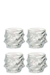 J-Line Whiskey Michigan glass - transparent - gift box - set of 4x