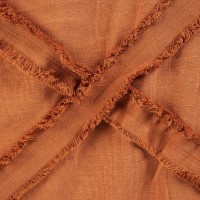 The Berber Bed Throw - Terracotta