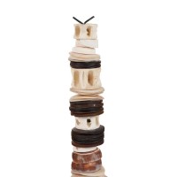 The Money Shell on Stand - Black White - L