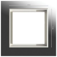 LED outdoor wall light IP54 "Mio" s:34cm