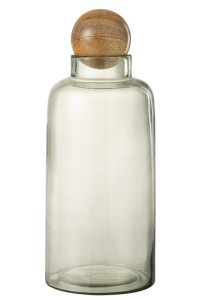 J-Line Vase carafe - decanter - glass - transparent