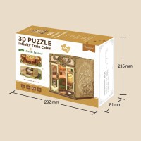 Tonecheer, DIY Book Nook, Steam Fantasy, TQ442, 15,8x22,4x22,5cm