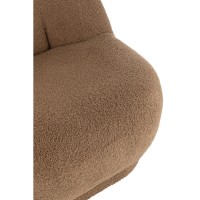 J-Line Zetel Teddy Boucle Bruin