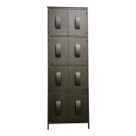 Acalia Brown Cabinet 8 Doors