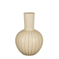 Holm Vase - H42 x Ø28 cm - Ceramic - Cream