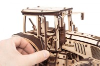 Eco Wood Art 3D Mechanical Puzzle Tractor Belarus 2022, 0877, 28.2x13.6x17.5cm