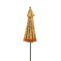 Flower Parasol - H238 x Ø220 cm - Brown