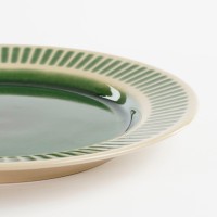 Elice Dinerbord - Ø27 cm - Keramiek - Groen