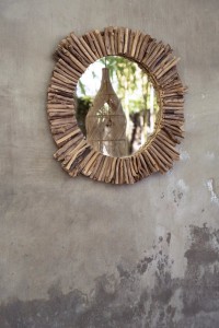 The Driftwood Halo Mirror - Natural - M