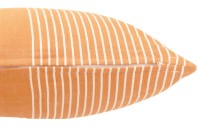 J-Line cushion Mik - cotton - beige/orange