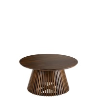 J-Line Tafel Vincent Mangohout Bruin Medium