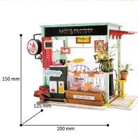 DIY House Ice Cream Station, Robotime, DGM06, 21x13.5x15cm.