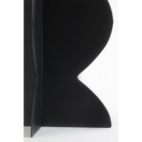 Rafi Bijzettafel - H50 x Ø40 cm - IJzer - Zwart