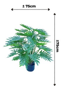 Philodendron artificial plant 75cm