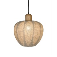 Hanglamp NOVA parelgrijs Ø24x20cm
