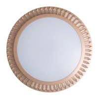 LED ceiling light "Madison" Ø 48 cm, many functions, made of metal and plastic, gold, with integrated LEDs, lighting for living rooms or office