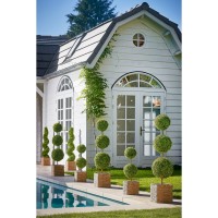 Buxus Spiraal Kunstboom - H120 x Ø25 cm - Groen