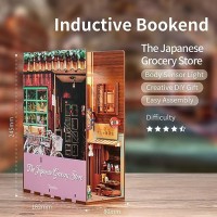 DIY Book Nook Bookend The Japanese Grocery Store, Tone-Cheer, TQ109, 18.2x8x24.5cm