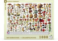 New York Puzzle Company Mushrooms ~ Mushrooms - 1000 pieces