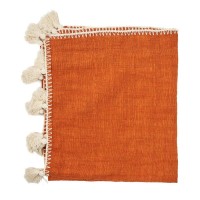 The Stitch Bed Throw - Terracotta