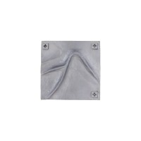 Gihan Nickle Casted Alu Wall Panel Wave Lines S