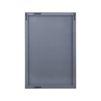 Reddie Brown Shiny MDF Wavvy Wallpanel Rectangle S