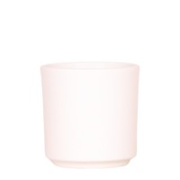 Kolibri Home | Simplicity bloempot - Witte keramieken sierpot Ø9cm - 6cm