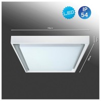 LED outdoor wall light IP54 "Mio" s:34cm