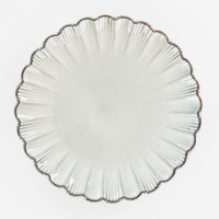 Corfu Dinner Plate - H3 x Ø27 cm - Ceramic - Gray