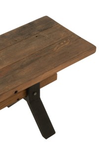 J-Line Aged sofa - wood - brown
