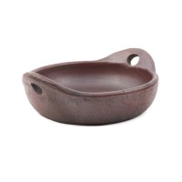 Het etnische diepe bord - Terracotta