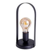 Metal table lamp "Faro" h: 28.5cm black